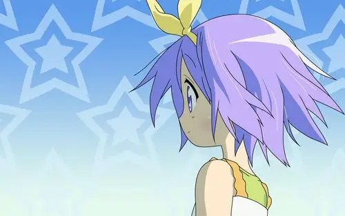 幸运星 星星背景动漫电脑壁纸下载