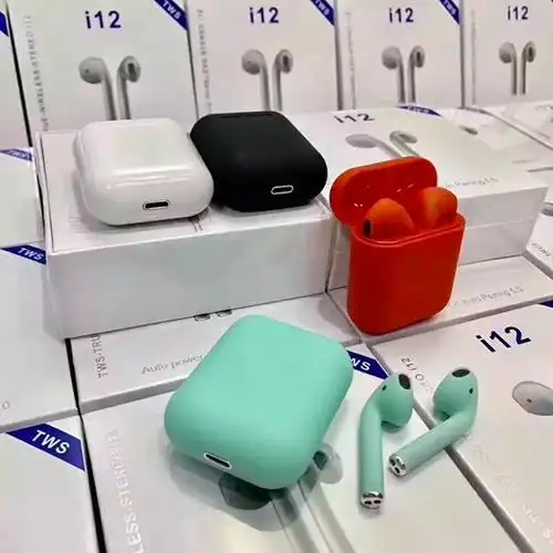 倍普i12tws真无线蓝牙耳机50触摸自动连接迷你入耳式运动蓝牙耳机苹果