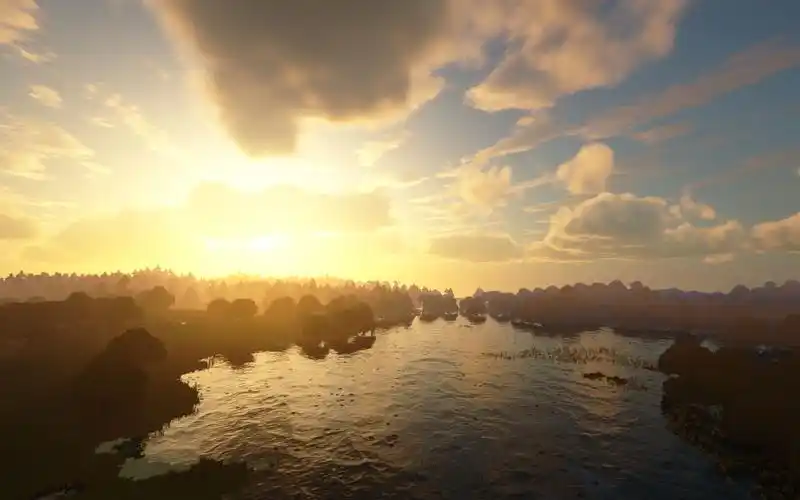 【我的世界】随便截个图都是壁纸这我的世界不得了啊