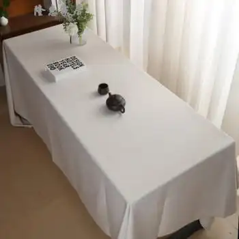 会议桌布会议室桌布酒店展台签到台裙办公桌桌布桌裙大尺寸会议桌布