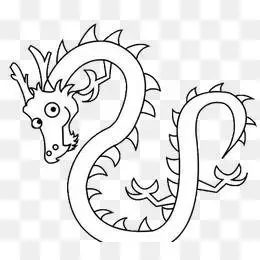 龙怎么画简单又好看简笔画