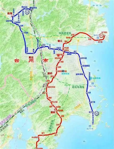 台州轻轨s3临海规划图台州轻轨规划图2022已更新今日图集