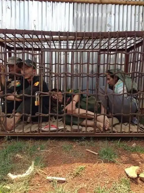 根据有限的消息指出,这几人是掸邦南部的民团成员,近期被抓到后没有