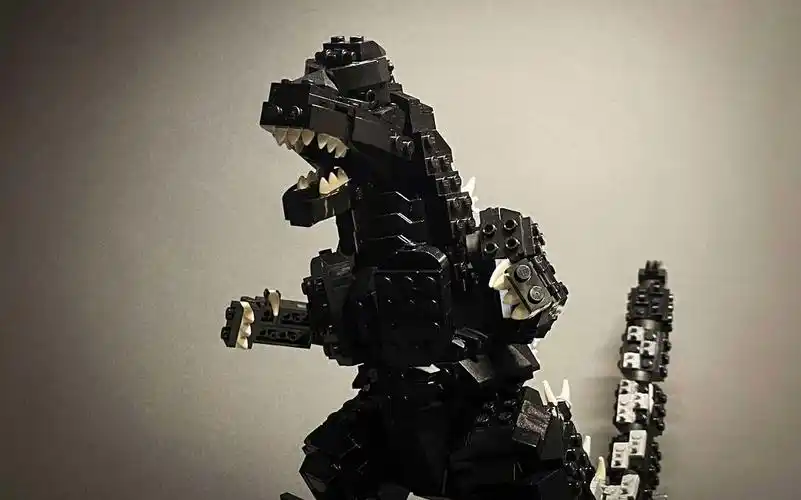 乐高moc教程 哥斯拉 拼搭指南_哔哩哔哩_bilibili