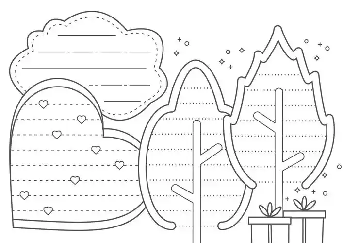 2021中小学生通用手抄报模板汇总(附文字素材)