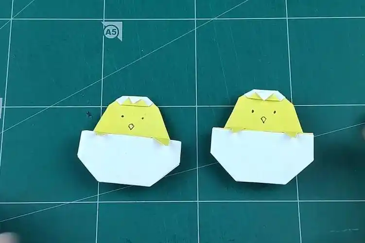 萌萌哒的折纸蛋壳小鸡治愈你的坏心情手机搜狐网