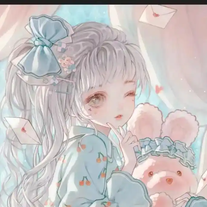 动漫女头 #仙气女生头像 #可爱头像女卡通呆萌 #甜美可爱 - 抖