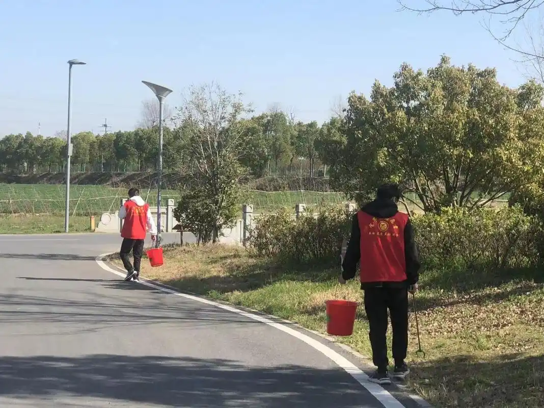 合肥市肥西县官亭镇组织社区矫正对象集中开展公益性劳动