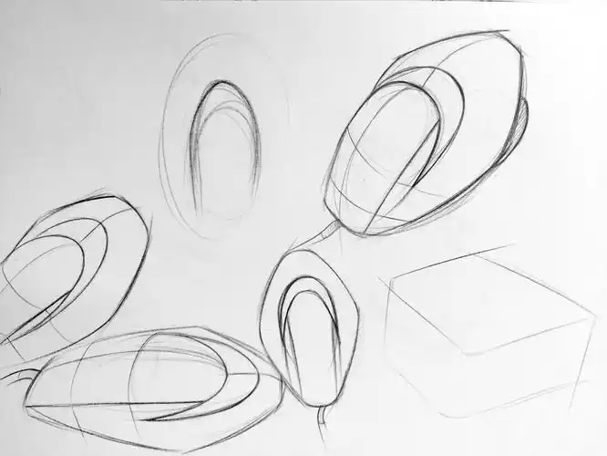 耳机方案设计草图