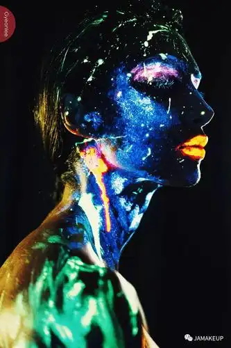 【艺术人像】星辰 (荧光妆,夜光妆)