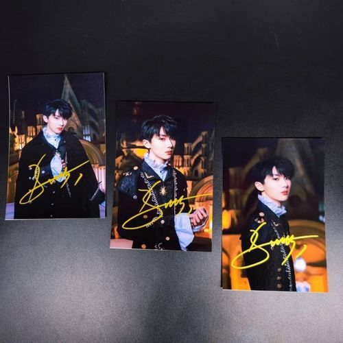 tnt时代少年团 马嘉祺签名照亲签,爱心信封发货