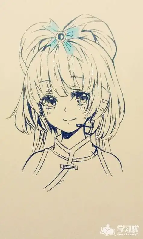 漫画素描图片人物漫画素描图片人物简单