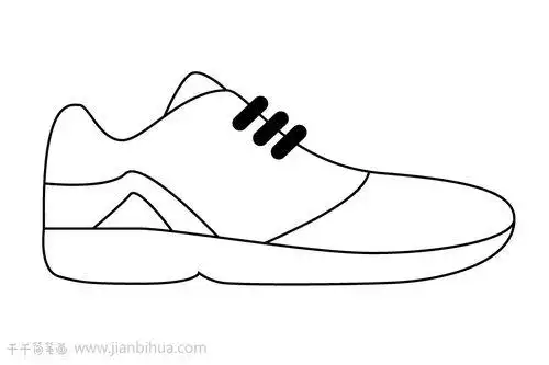 鞋子图片简笔画漂亮的鞋子图片简笔画