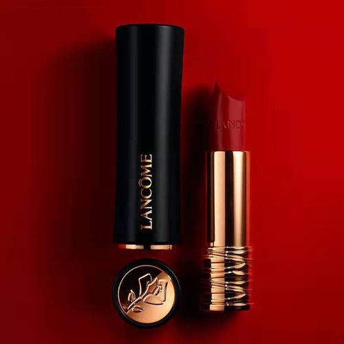 兰蔻lancome兰蔻菁纯口红小蛮腰雾面哑光唇膏经典显白全新柔润丝缎
