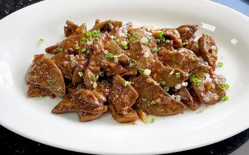 南煎肝:风味独特,看着都香,配点小酒太解馋了_哔哩哔哩_bilibili