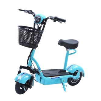 runtema折叠电动车女小型迷你mini小哈雷滑板车超轻便携代步小海豚