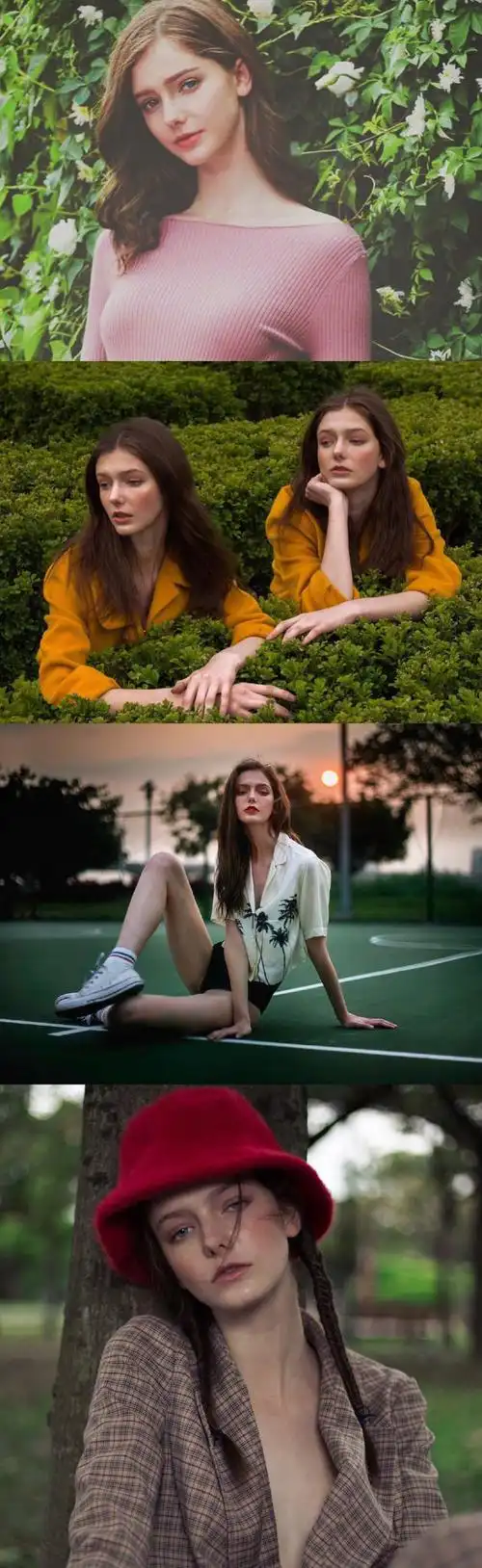 美女照我去运动 加拿大模特savannablade,可以说是精灵本精了