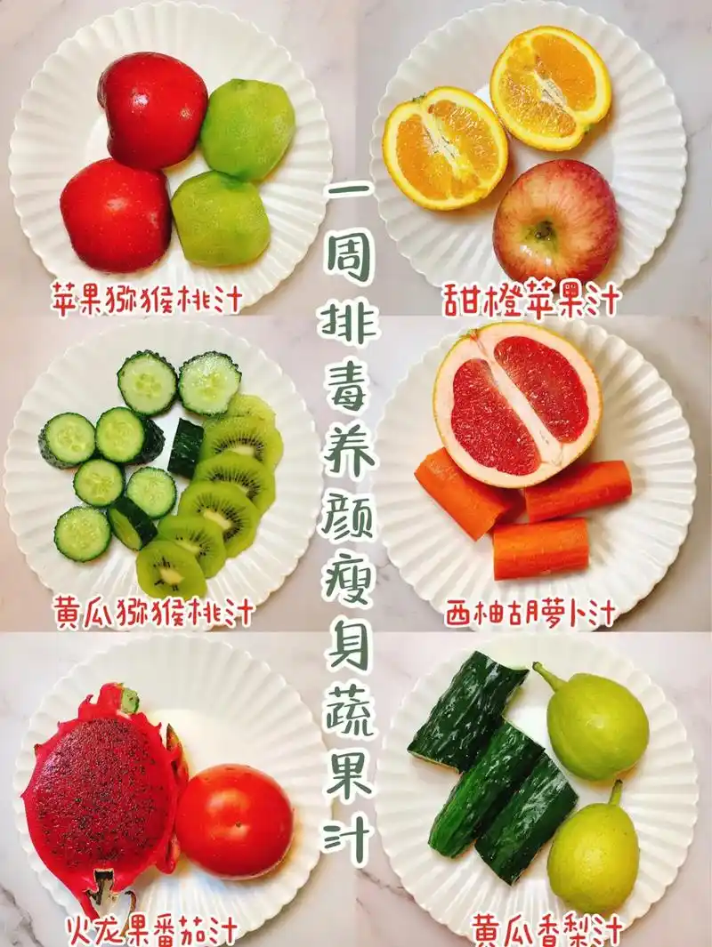 创作灵感 水果榨汁搭配大全99一周不重样|爱喝果汁的姐妹们 - 抖音