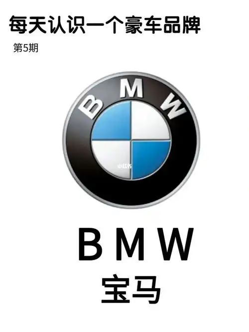每天认识个豪车品牌:宝马
