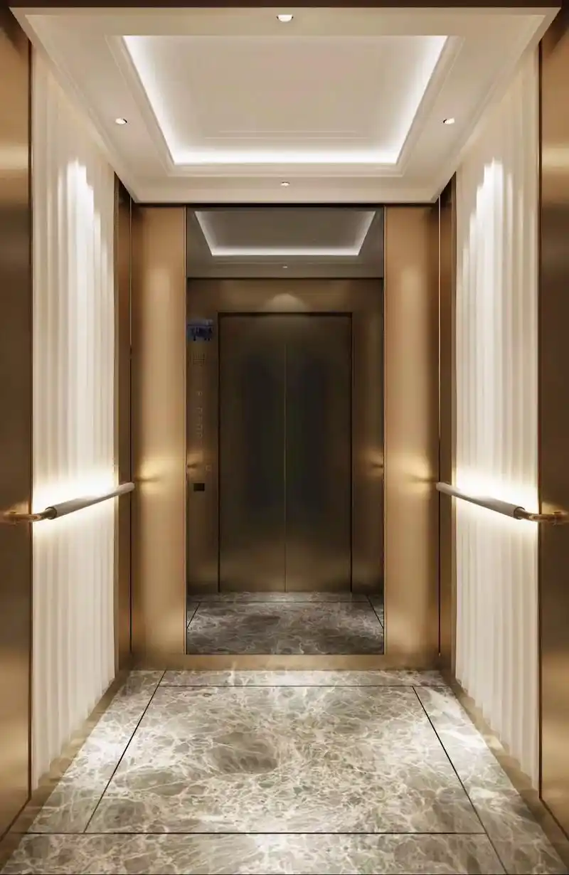 电梯轿厢装饰界面甄选#别墅电梯 #电梯装修效果图 #别墅设计 - 抖音