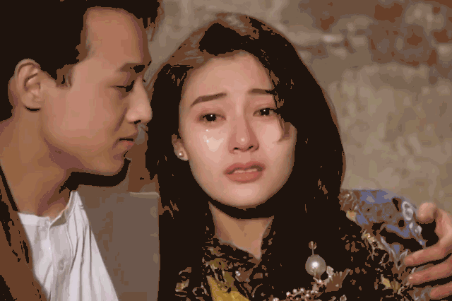 赵露思连哭都可以这么美这流的是仙女钻石泪吧