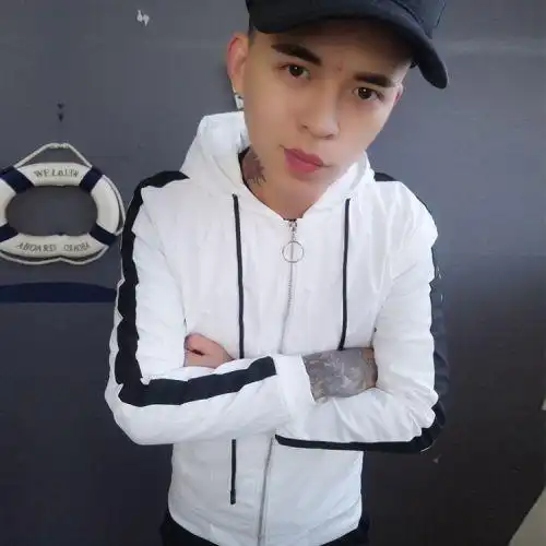 保暖!社会精神小伙冬季外套男修身网红同款快手红人长袖