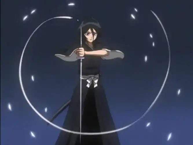 死神中那些初见便异常惊艳的卍解朽木露琪亚的卍解美艳至极