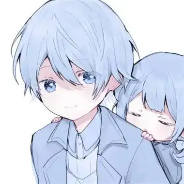 甜蜜虐狗可爱情侣头像动漫图片