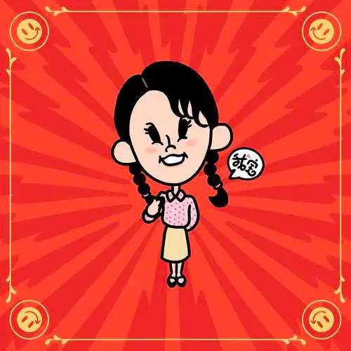 原创插画|《你好李焕英》角色卡通画