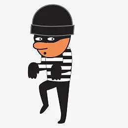 png西装坏人财阀卡通手绘图psdpngpng小偷坏人卡通人物插画aipngpng