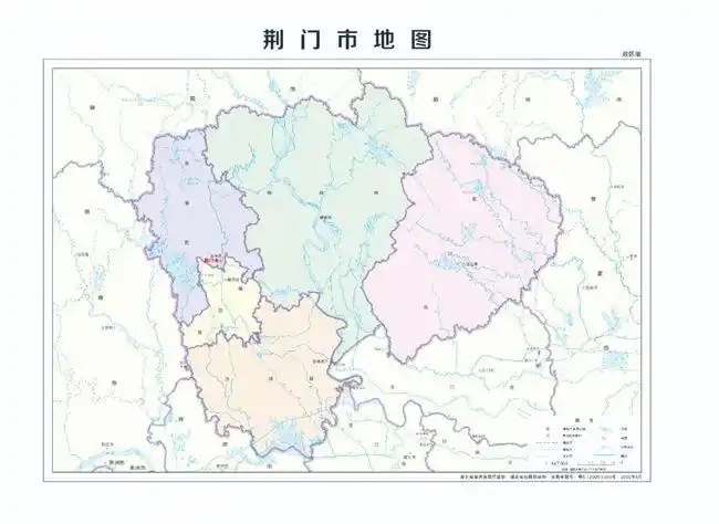 荆门市地图