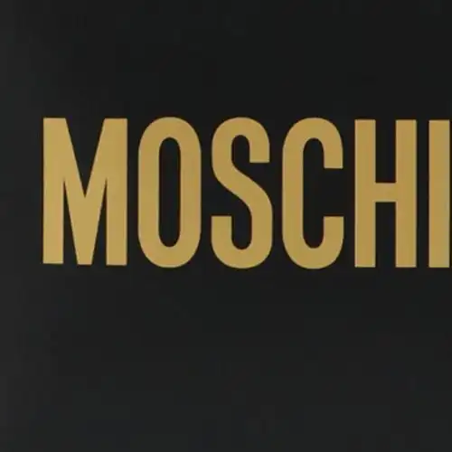 moschino/莫斯奇诺 logo标识 手拿包 牛皮革 预售