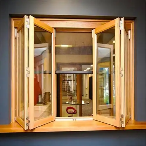 杭州左右折叠窗批发厂家 杭州左右折叠窗来图定做 别墅洋房全景窗