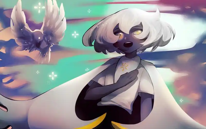 光遇平菇绘画过程他如飞鸟一般飞入我的心里