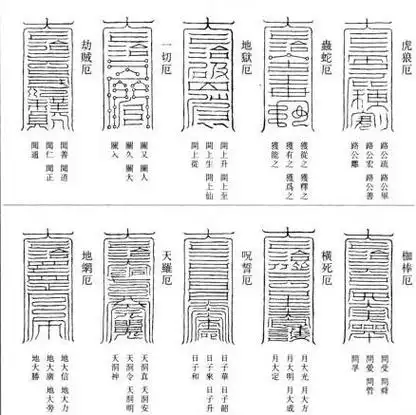 八字大运二十四厄详解与二十四解厄符介绍