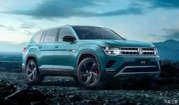 大众途昂青峰限定版亮相 配远山青车色