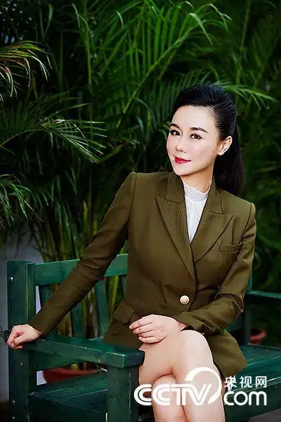 中央电视台中文国际频道主持人杨璐高清图集