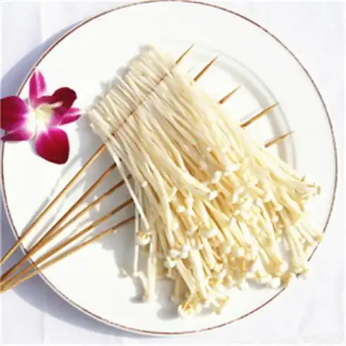 【魔都烤吧】金针菇串5串户外烧烤食材配送bbq野餐烤串肉串半成品