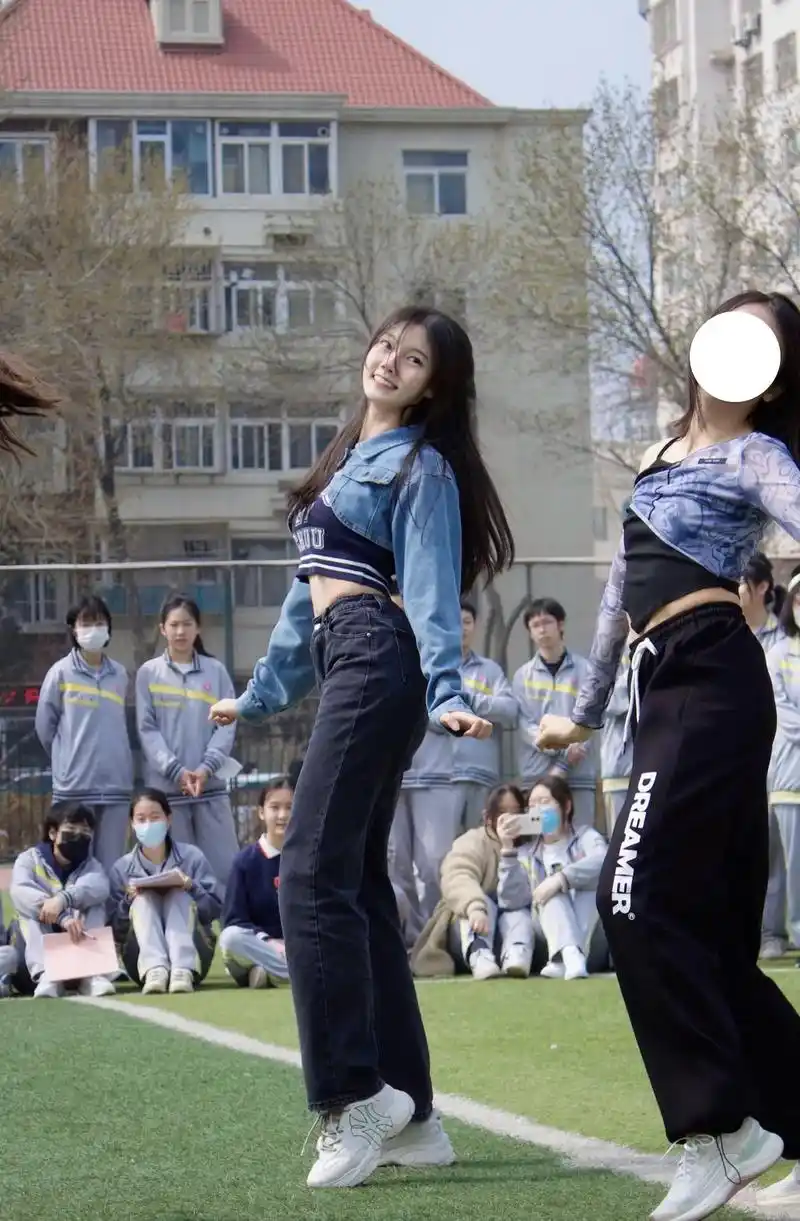天津一中#舞蹈社#随机舞蹈#校园 #女 - 抖音