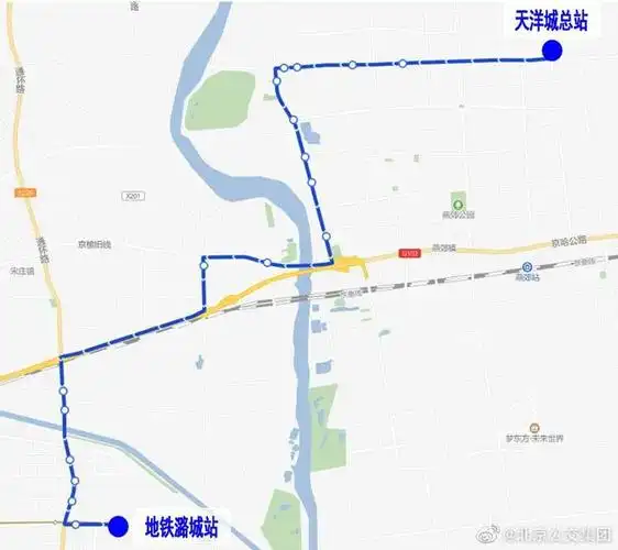 即将大调整燕郊进京地铁换乘更方便