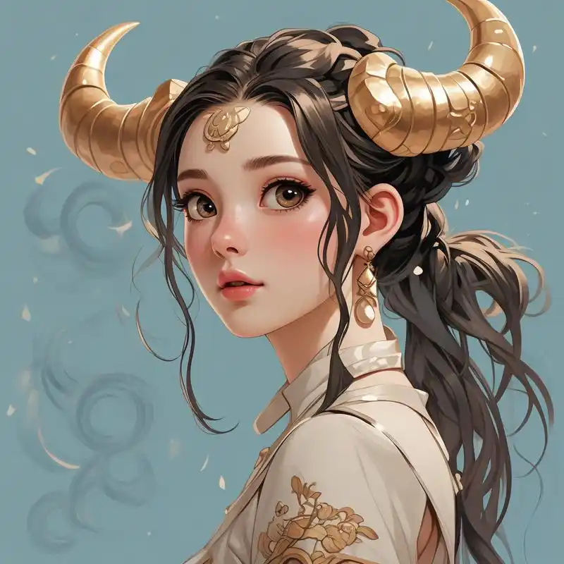 金牛座女生动漫梦幻头像78