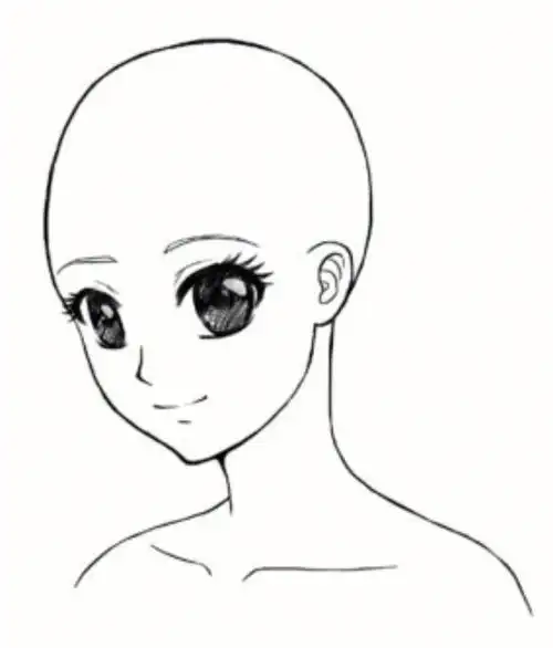 我爱画画美少女短发的绘制短卷发