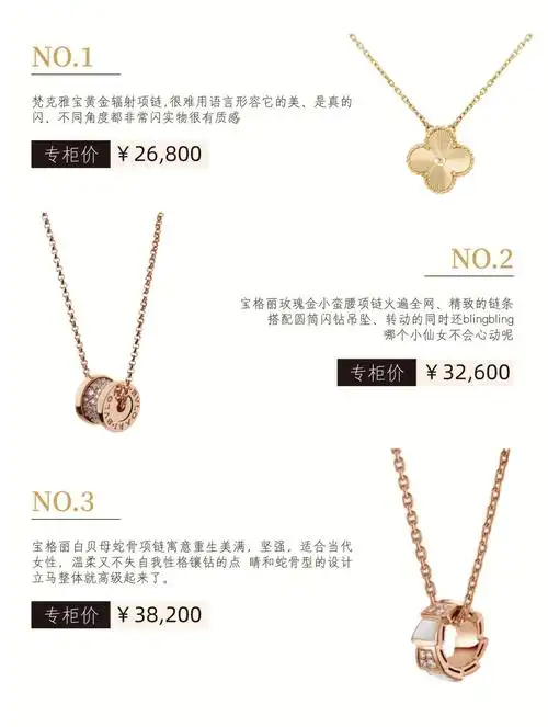 国际时尚爆款一图齐项链篇