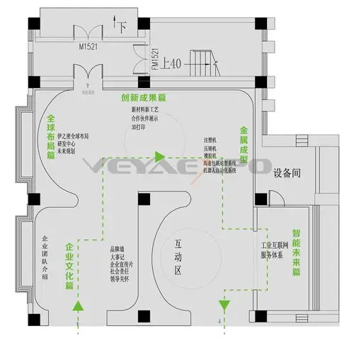 伊之密企业展厅设计项目