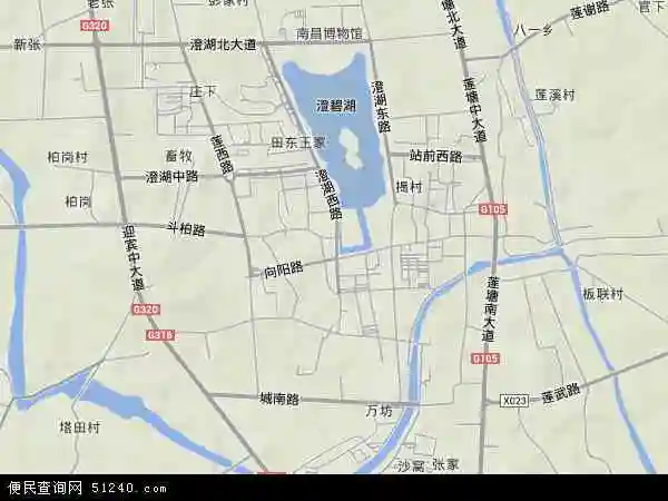 莲塘镇地图 - 莲塘镇卫星地图 - 莲塘镇高清航拍地图 - 便民查询网