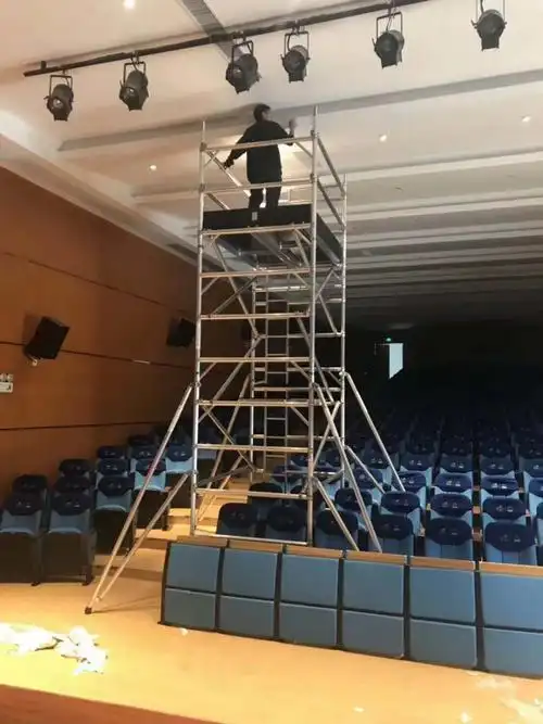 批发铝合金脚手架移动脚手架出租室内脚手架