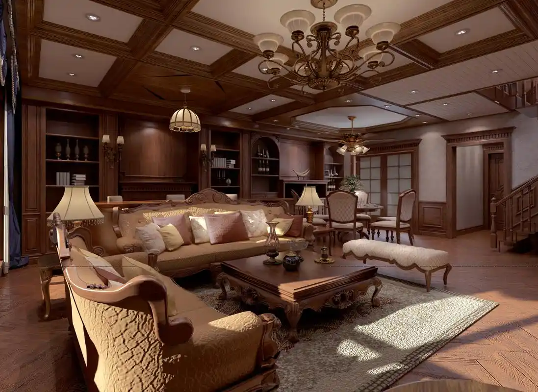 普罗旺世龙之梦210㎡美式风格