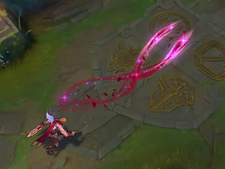 最近韦鲁斯的大招特效火了,白色死神铁链寒冷,觅心射手美丽动人