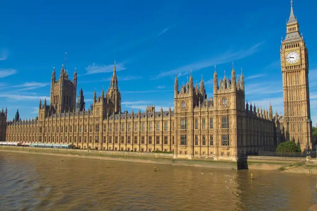 议会上下院,议会威斯敏斯特宫伦敦哥特式建筑的房子