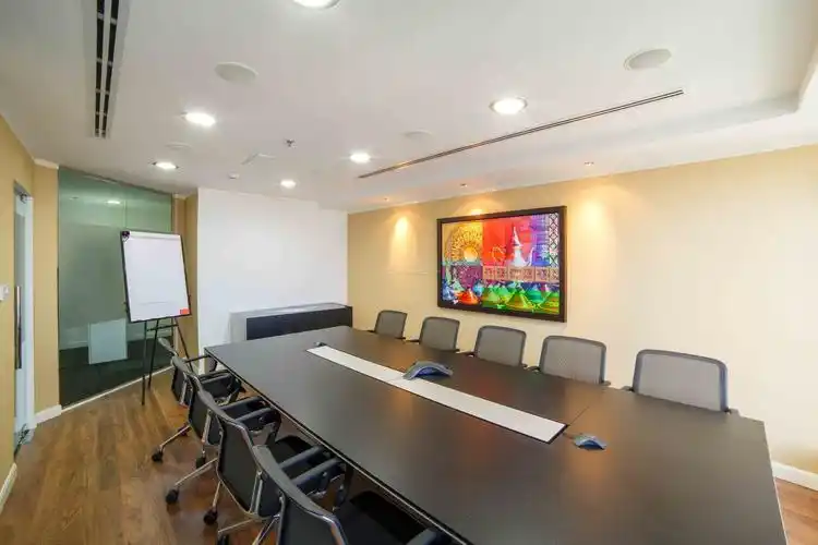 小会议室简单室内装修效果图片